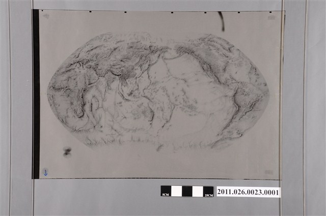 吳信政編輯世界地形圖之一 (共2張)