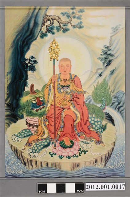 馬芥龍繪地藏王菩薩畫像 (共2張)