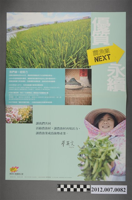 蔡英文蘇嘉全競選文宣 (共2張)