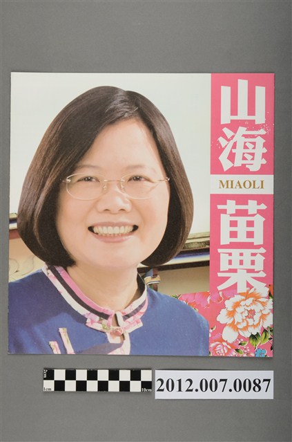 蔡英文蘇嘉全競選文宣 (共4張)