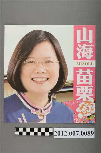 蔡英文蘇嘉全競選文宣 (共4張)