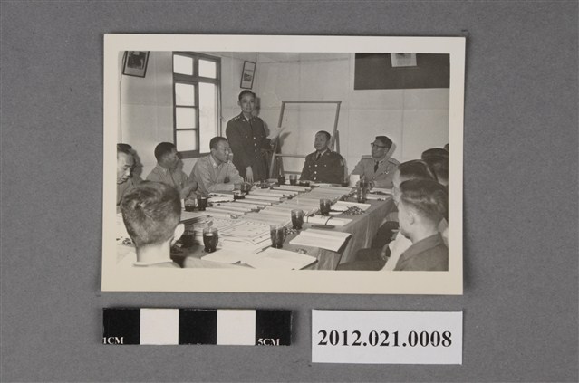 國軍軍方會議進行時照片 (共2張)
