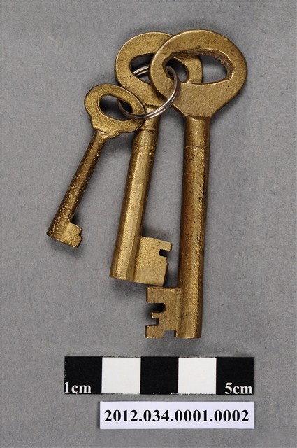 保險櫃鑰匙 (共4張)