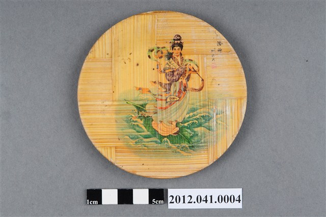 洛神圖之竹製盤 (共4張)