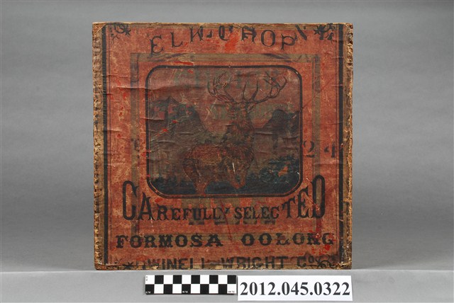 「DWINELL-WRIGHT」公司出品鹿標精選福爾摩沙烏龍茶木盒 (共9張)