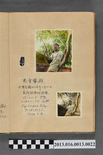 民國45年8月12日陳新平獨照2張 (共2張)