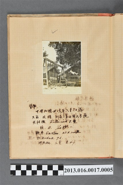 民國46年8月6日孩童於善化國民學校盪鞦韆 (共1張)