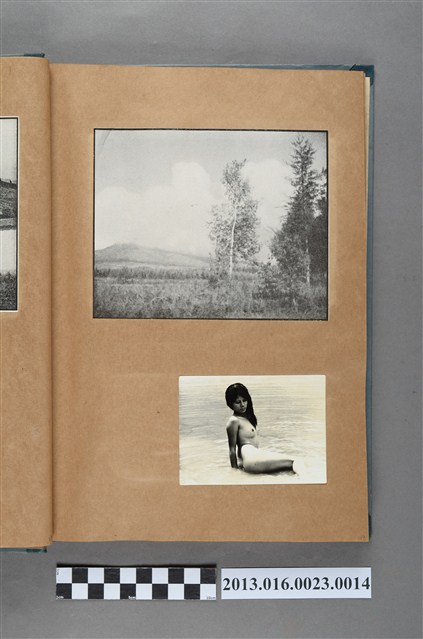 風景剪報與裸女照 (共1張)