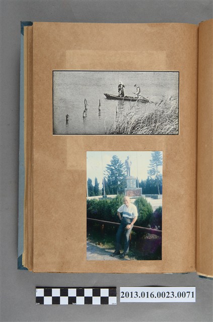 乘船剪報與陳崧波照片 (共1張)