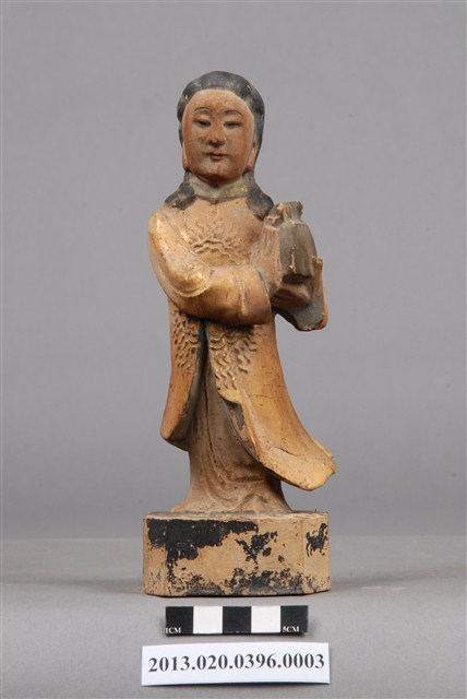 木刻持印婢女神像 (共9張)