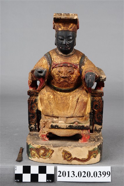 木雕黑面媽祖 (共9張)