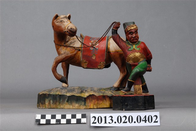 木雕神馬及馬伕神像 (共7張)