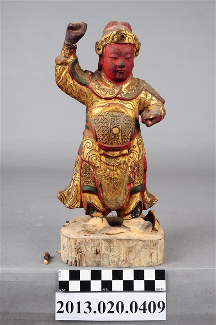 木刻韋陀護法神像 (共9張)