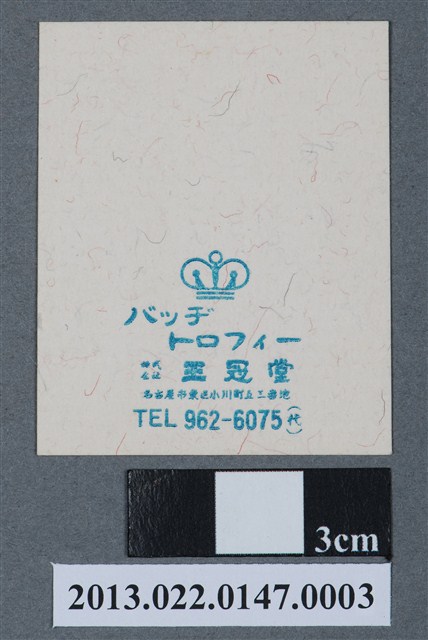 第13回東海陸上競技選手權大會紀念獎牌組 (共2張)