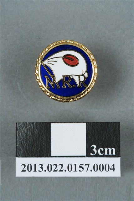 N.R.R東京奧運紀念袖扣之二 (共4張)