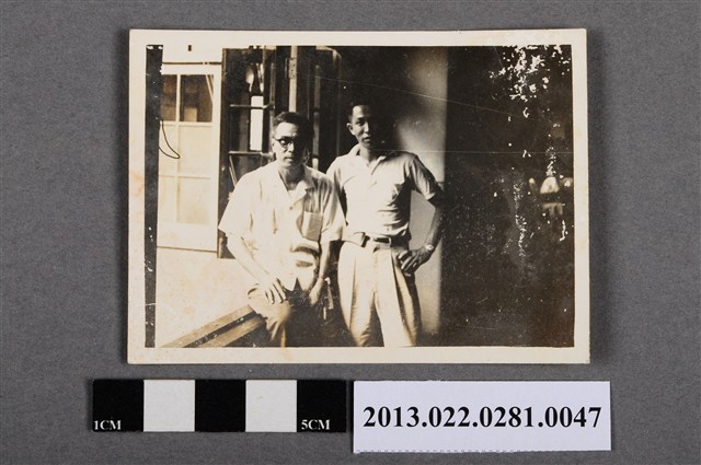 張星賢與指導選手合照 (共2張)