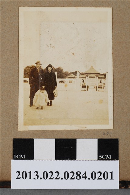 昭和15年正月張星賢一家合照 (共2張)