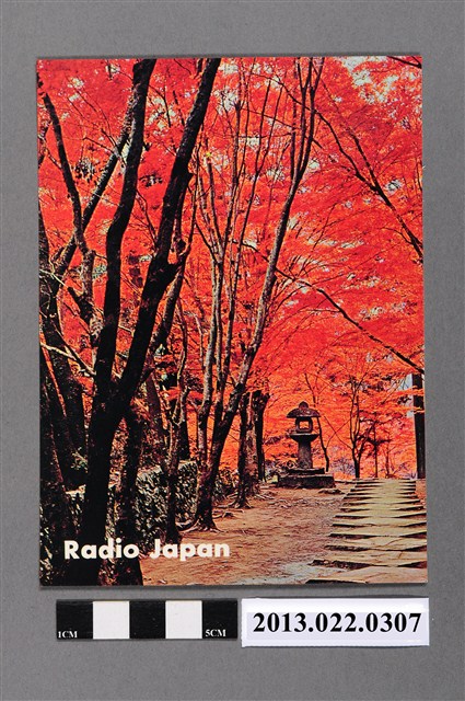 日本廣播電臺出版京都高山寺的紅葉 (共2張)