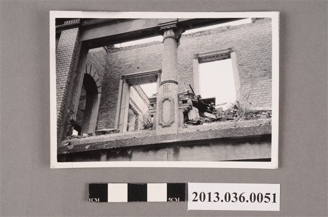  新竹鄭肇基北郭園洋樓黑白照片 （李守仁先生攝） (共2張)