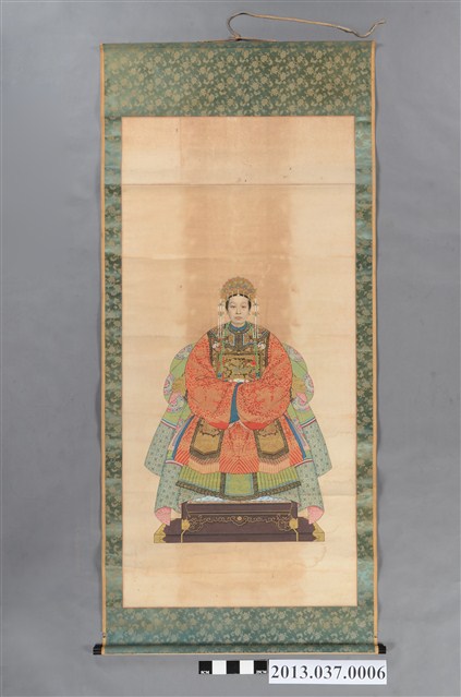 祖先畫像掛圖-蘇迺遐其妻 (共2張)