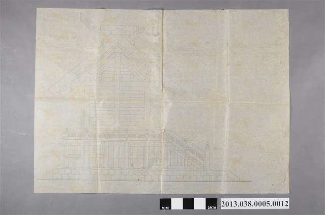 臺灣神社設計圖 (共2張)