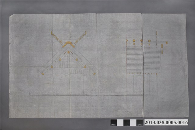 臺灣神社設計圖 (共2張)