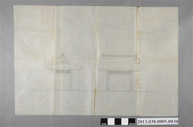 臺灣神社設計圖 (共2張)