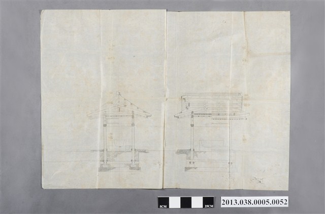 臺灣神社設計圖 (共2張)