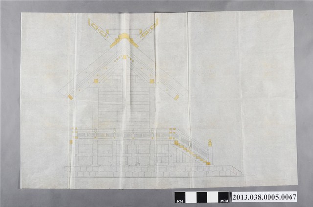 臺灣神社設計圖 (共2張)