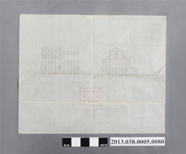 臺灣神社設計圖 (共2張)