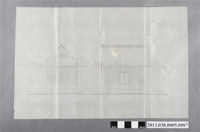 臺灣神社設計圖 (共2張)