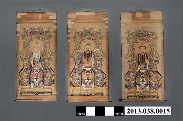 三清道祖功德畫 (共2張)