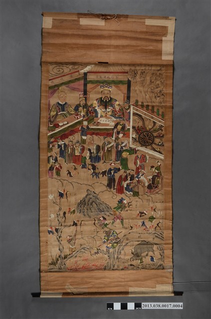 第十殿轉輪王、孟婆娘娘、轉輪 (共2張)