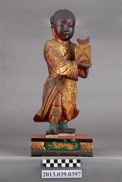 木刻旁祀印童神像 (共9張)