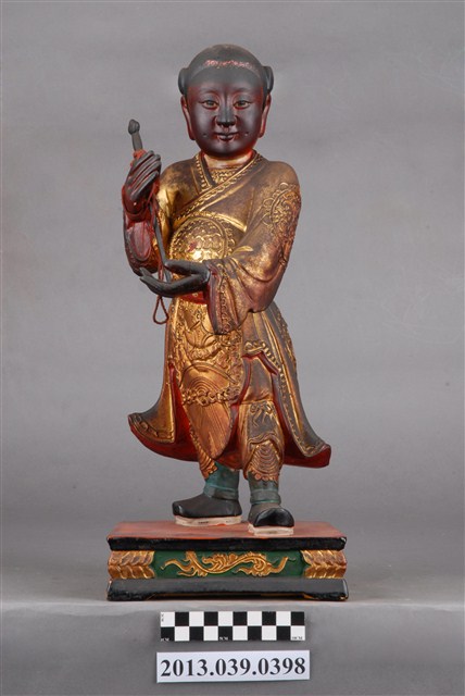 木刻旁祀劍童神像 (共9張)