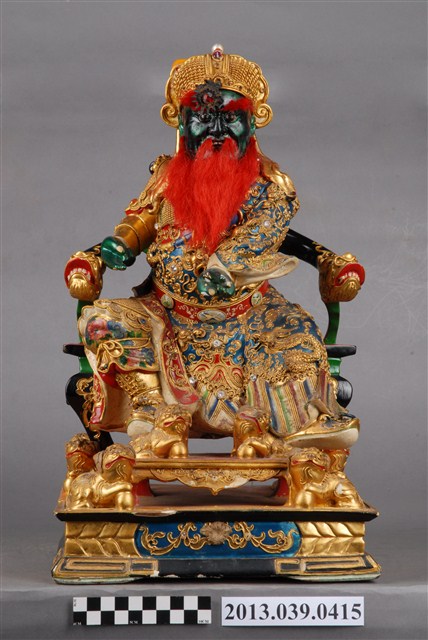 木刻莫府千歲神像 (共9張)