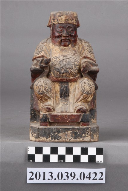 木刻土地公神像 (共9張)