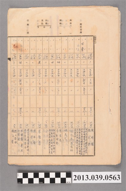 嘉南大圳組合工程報價文件 (共3張)