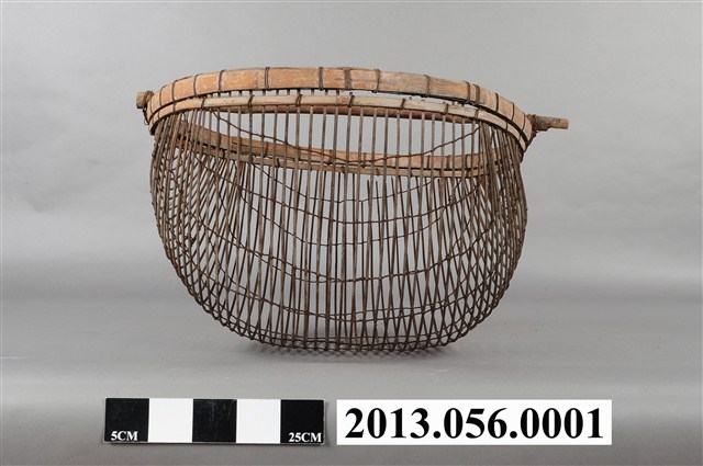 竹編小型魚苗篩籃 (共9張)