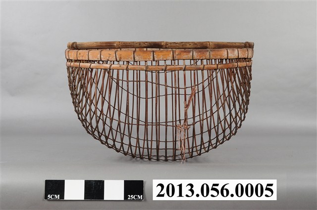 竹編魚苗篩籃 (共9張)