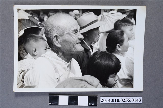 老翁攜童觀賞 (共2張)