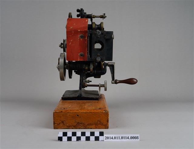 日治時期臺灣紙芝居協會放映機零件 (共5張)