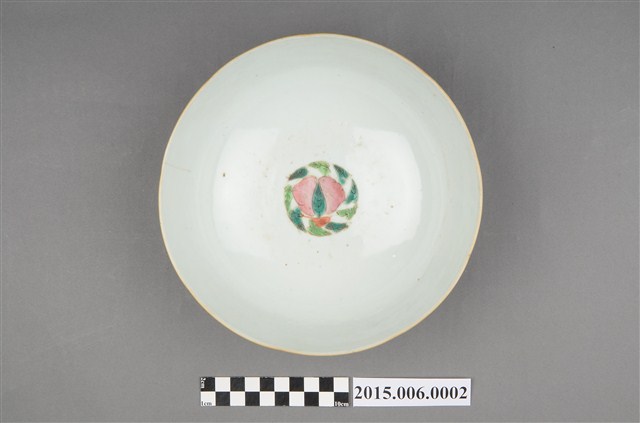 中國產清同治年製粉彩福壽雙全湯碗 (共6張)