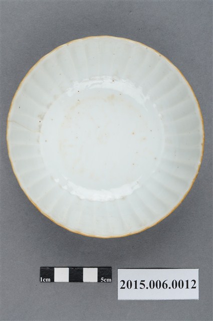 中國產清同治年製白釉紋碗 (共6張)