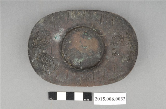 日本產黃銅茶托 (共4張)