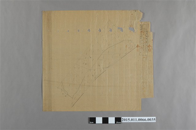 台北海山郡板橋街地圖謄本 (共2張)