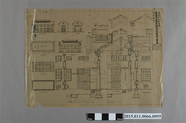 專賣局屏東支局葉煙草再期乾燥場其他新築工事圖 (共2張)
