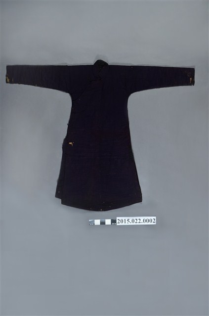 深藍色鋪棉長衫 (共2張)