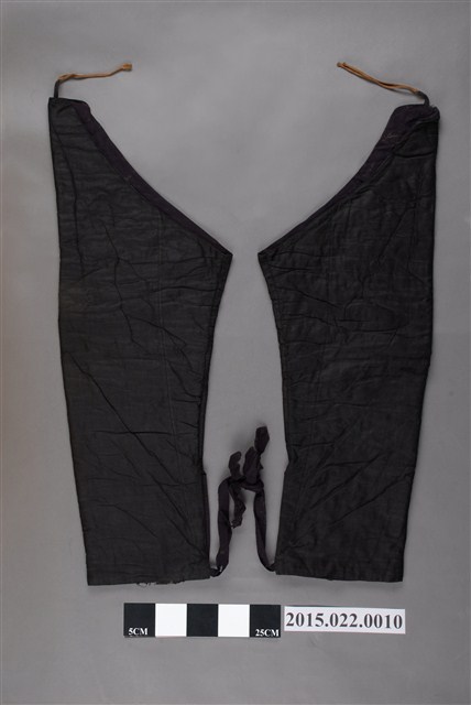 黑色棉質兩件式褲筒 (共2張)