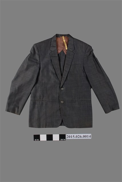 鐵灰色夏季西裝外套 (共2張)